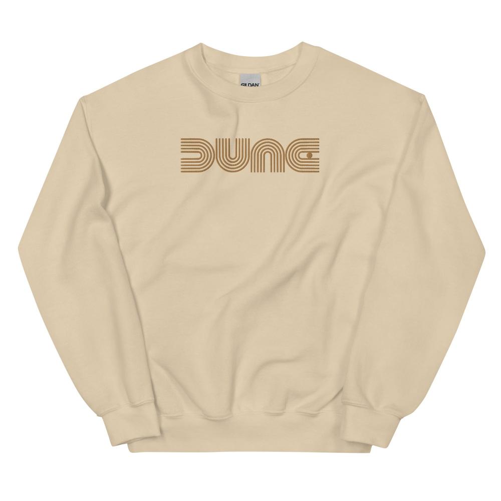 Dune Geometric Embroidered Sweatshirt -Sand Color - https://ascensionemporium.net