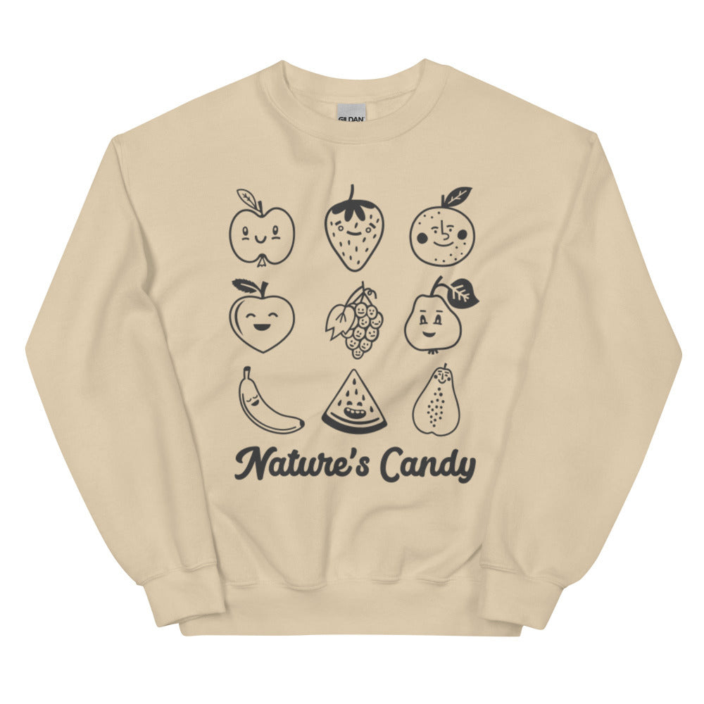 Nature's Candy Sweatshirt - Sand Color - https://ascensionemporium.net