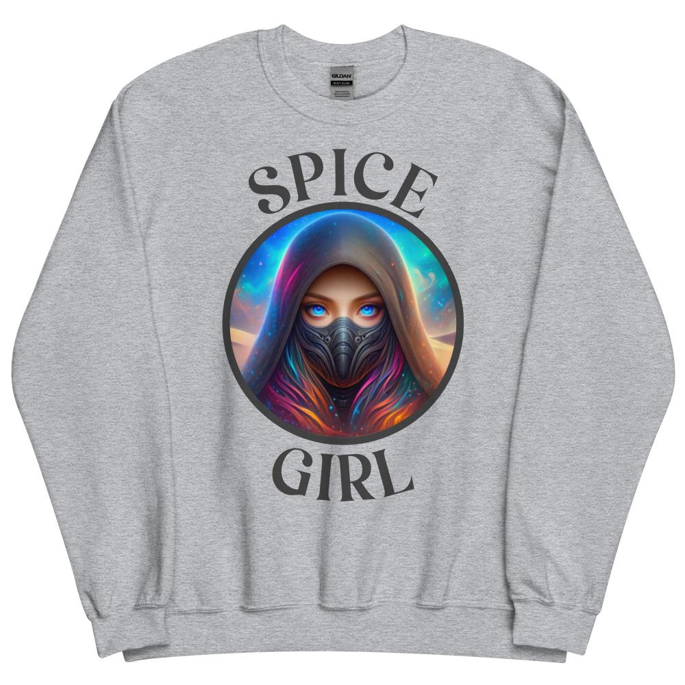 Spice Girl Sweatshirt - Sport Grey Color - https://ascensionemporium.net