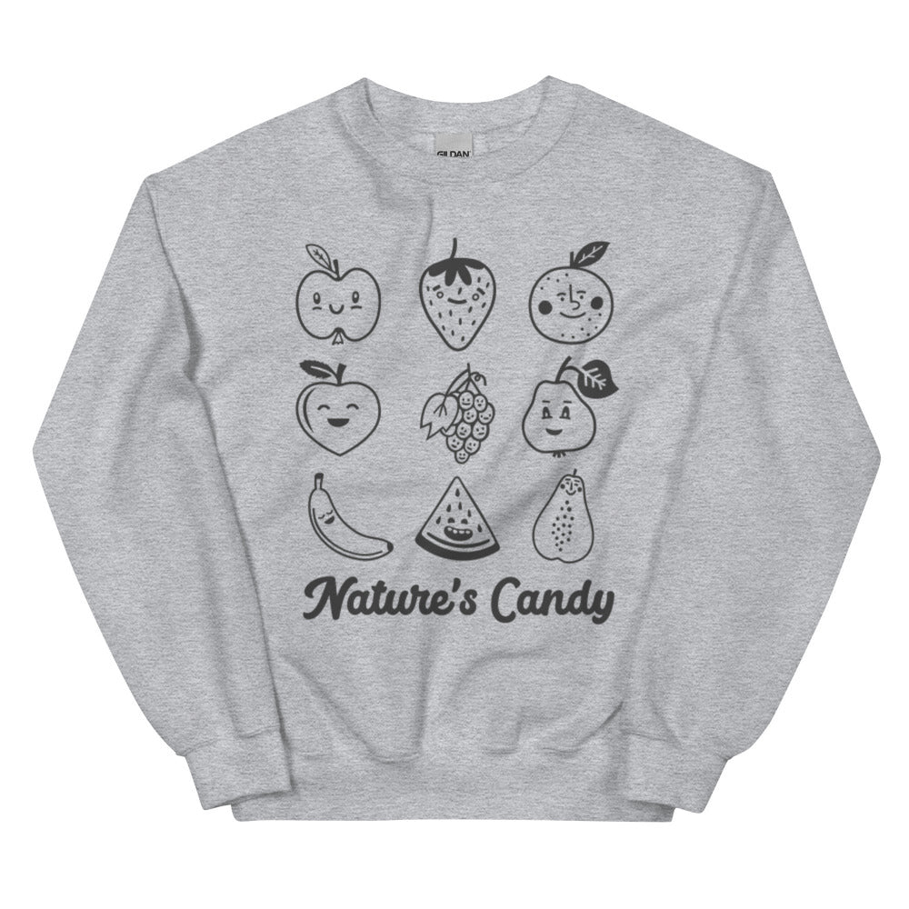 Nature's Candy Sweatshirt - Sport Grey Color - https://ascensionemporium.net