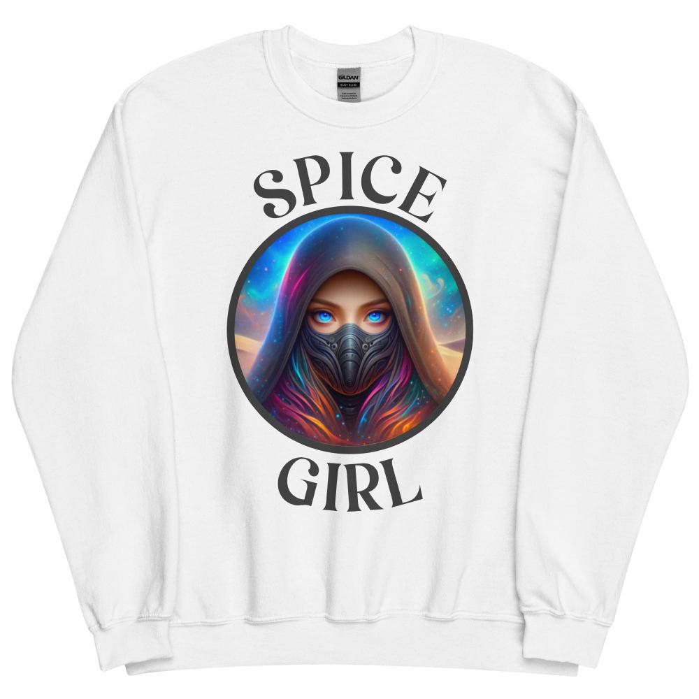 Spice Girl Sweatshirt - White Color - https://ascensionemporium.net