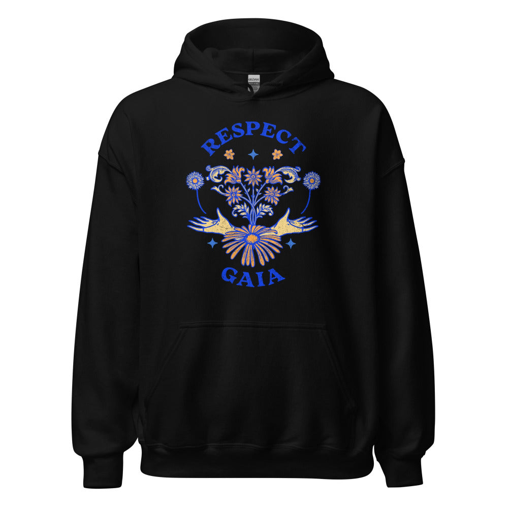 Respect Gaia Hoodie - Black Color