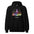 Namaste Yoga Meditation Hoodie - Rainbow Garden - Black Color - https://ascensionemporium.net