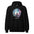 Namaste Yoga Meditation Hoodie - Watercolor Sphere - Black Color - https://ascensionemporium.net