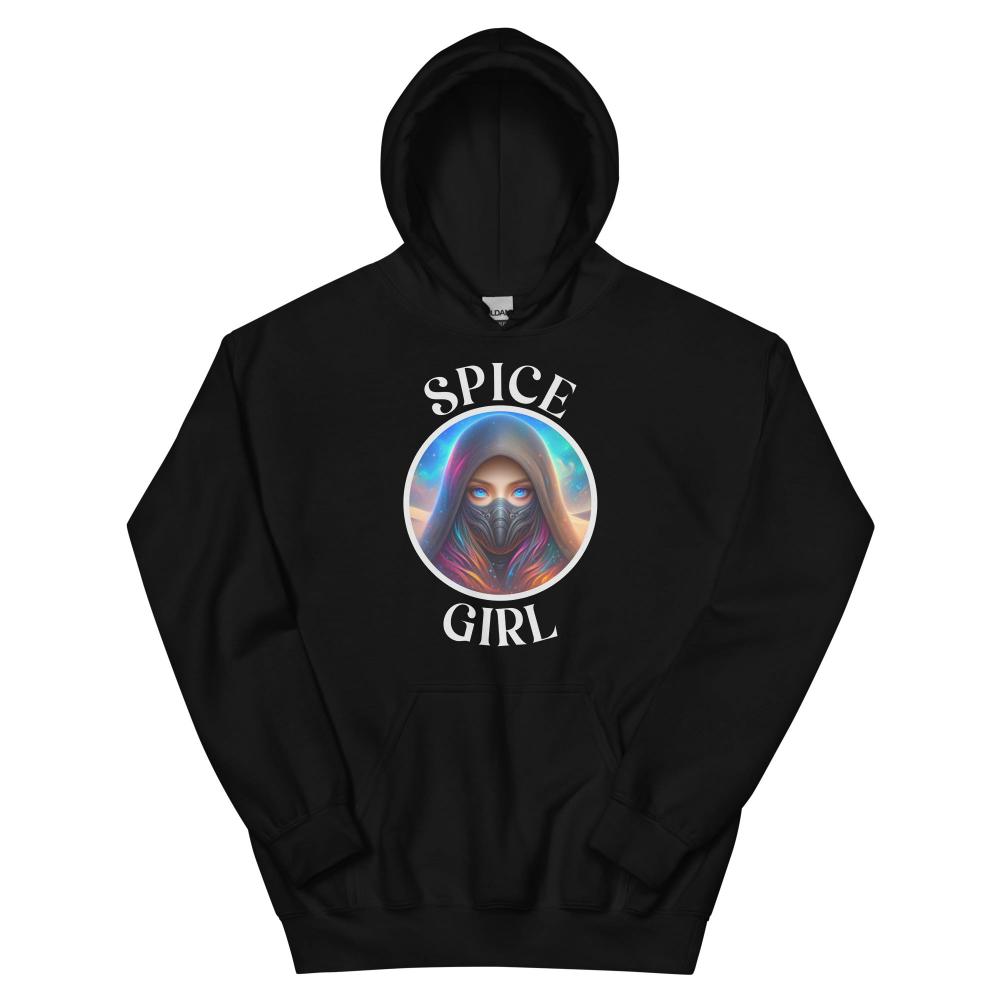 Spice Girl Hoodie - Black Color - https://ascensionemporium.net