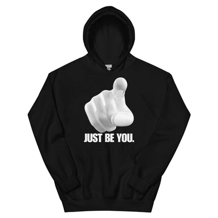 Just Be You Hoodie - Black Color - https://ascensionemporium.net