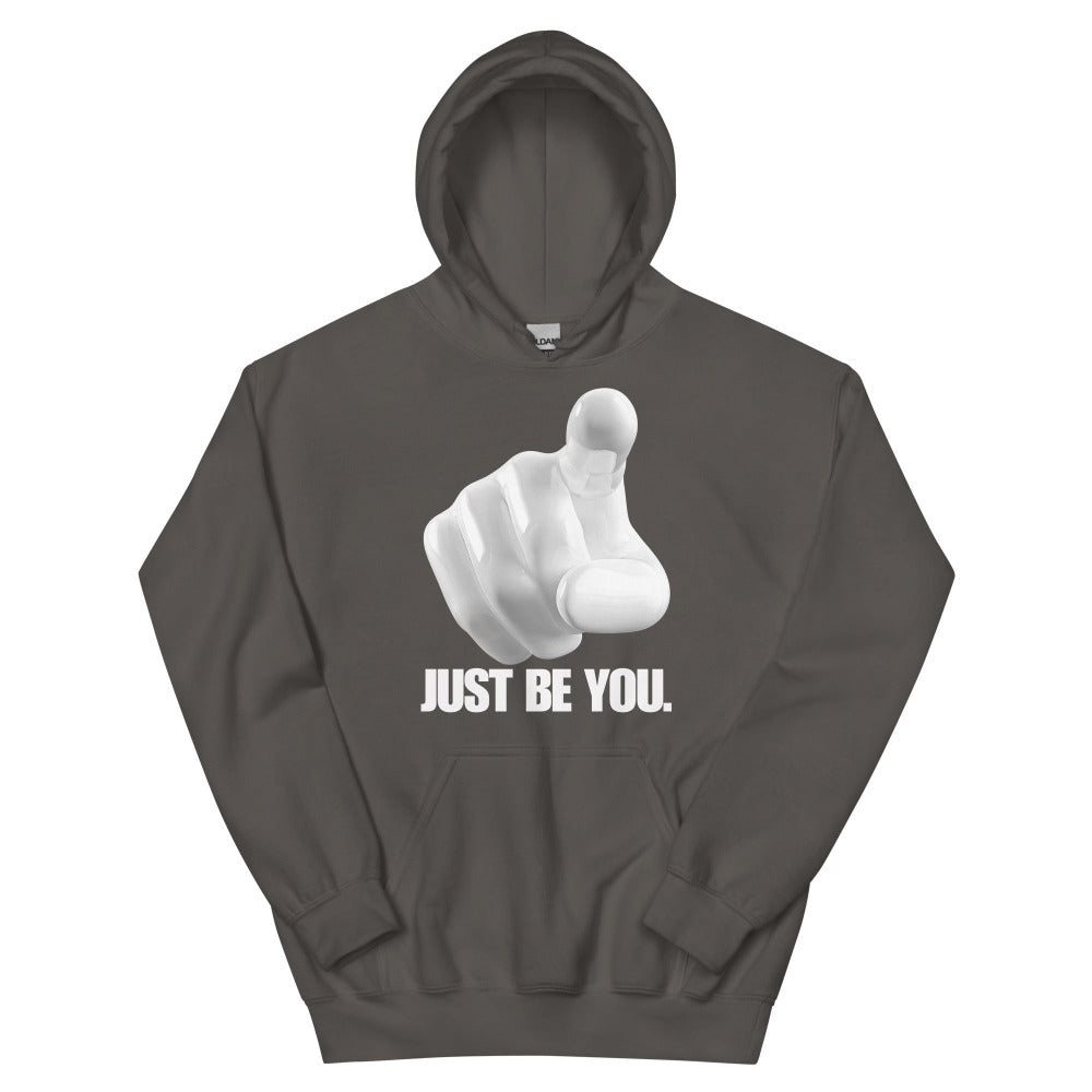 Just Be You Hoodie - Charcoal Color - https://ascensionemporium.net