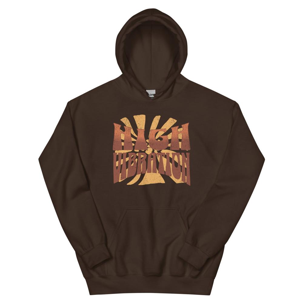 High Vibration Hoodie - Dark Chocolate Color - https://ascensionemporium.net