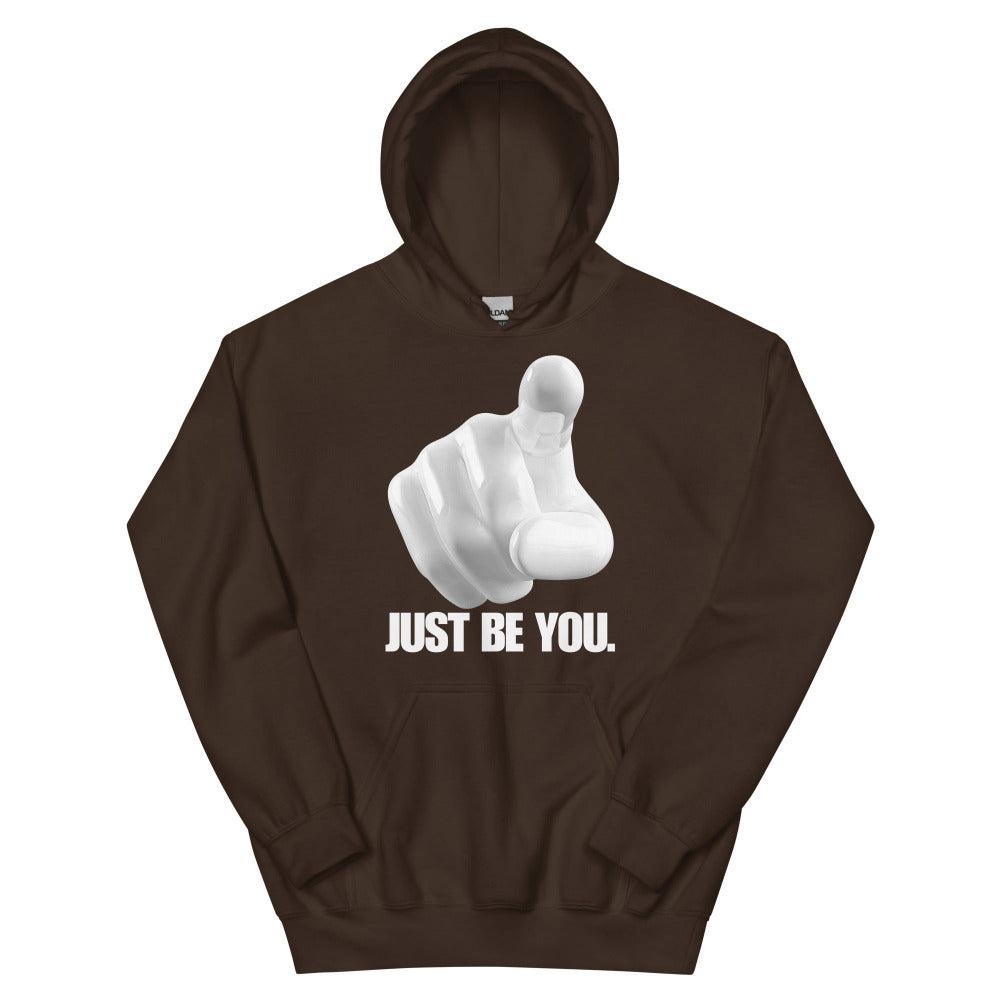 Just Be You Hoodie - Dark Chocolate Color - https://ascensionemporium.net