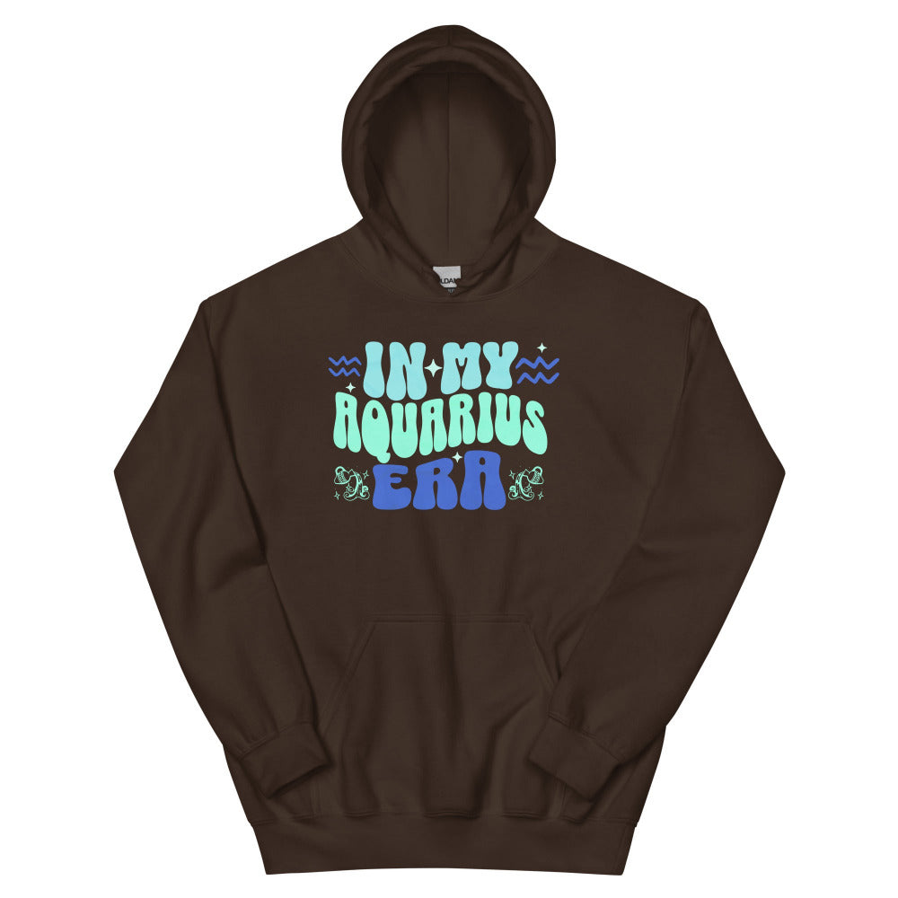 In My Aquarius Era Hoodie - Dark Chocolate Color - https://ascensionemporium.net