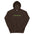 Eat Organic Hoodie - Dark Chocolate Color - https://ascensionemporium.net 