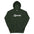 Aquarius Zodiac Embroidered Hoodie - Forest Green Color - https://ascensionemporium.net