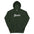 Gemini Zodiac Embroidered Hoodie - Forest Green Color - https://ascensionemporium.net