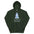 I'd Rather Be Meditating Unicorn Hoodie - Forest Green Color - https://ascensionemporium.net