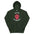Eat Me I'm Organic Strawberry Hoodie - Forest Green Color - https://ascensionemporium.net