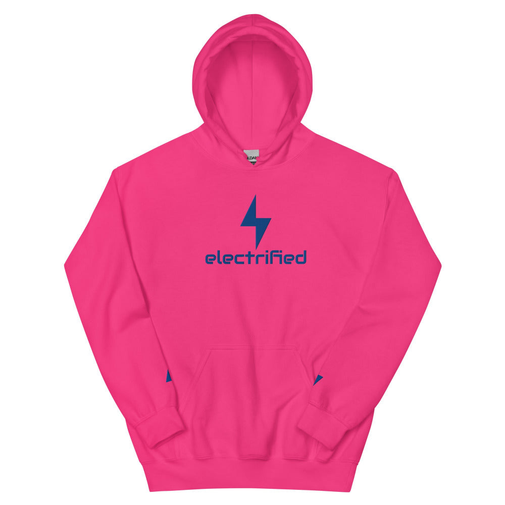 Electrified Embroidered Hoodie - Heliconia Color - https://ascensionemporium.net
