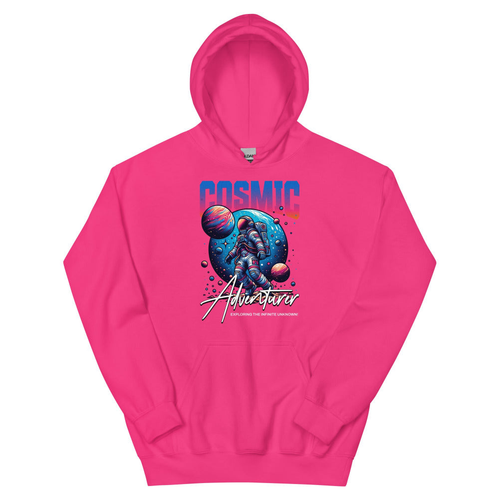 Cosmic Adventurer Hoodie - Heliconia Color - https://ascensionemporium.net
