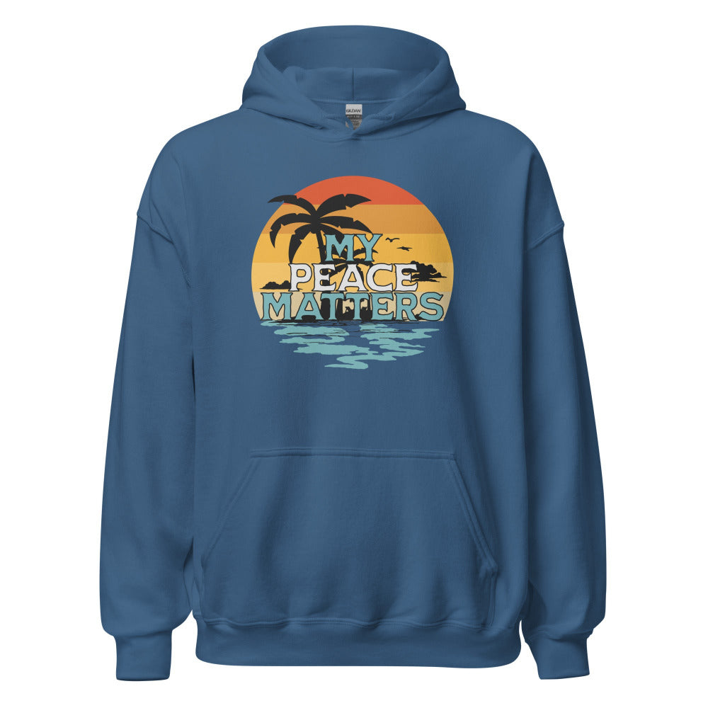 My Peace Matters Hoodie- Indigo Blue Color - https://ascensionemporium.net