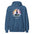 Breathe Lotus Flower Mandala Hoodie - Indigo Blue Color - https://ascensionemporium.net
