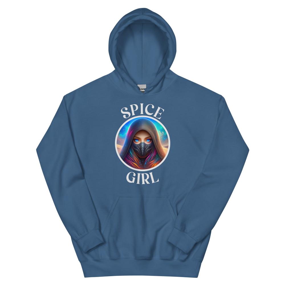 Spice Girl Hoodie - Indigo Blue Color - https://ascensionemporium.net