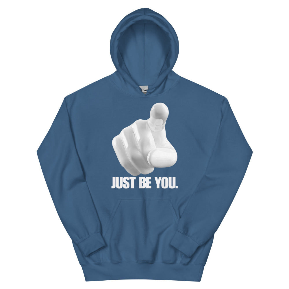 Just Be You Hoodie - Indigo Blue Color - https://ascensionemporium.net