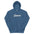 Cancer Zodiac Embroidered Hoodie - Indigo Blue Color - https://ascensionemporium.net