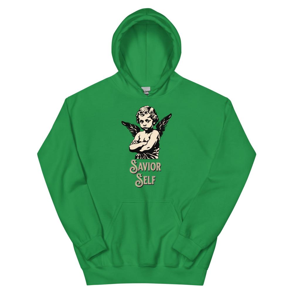 Savior Self Boy Angel Hoodie - Irish Green Color - https://ascensionemporium.net