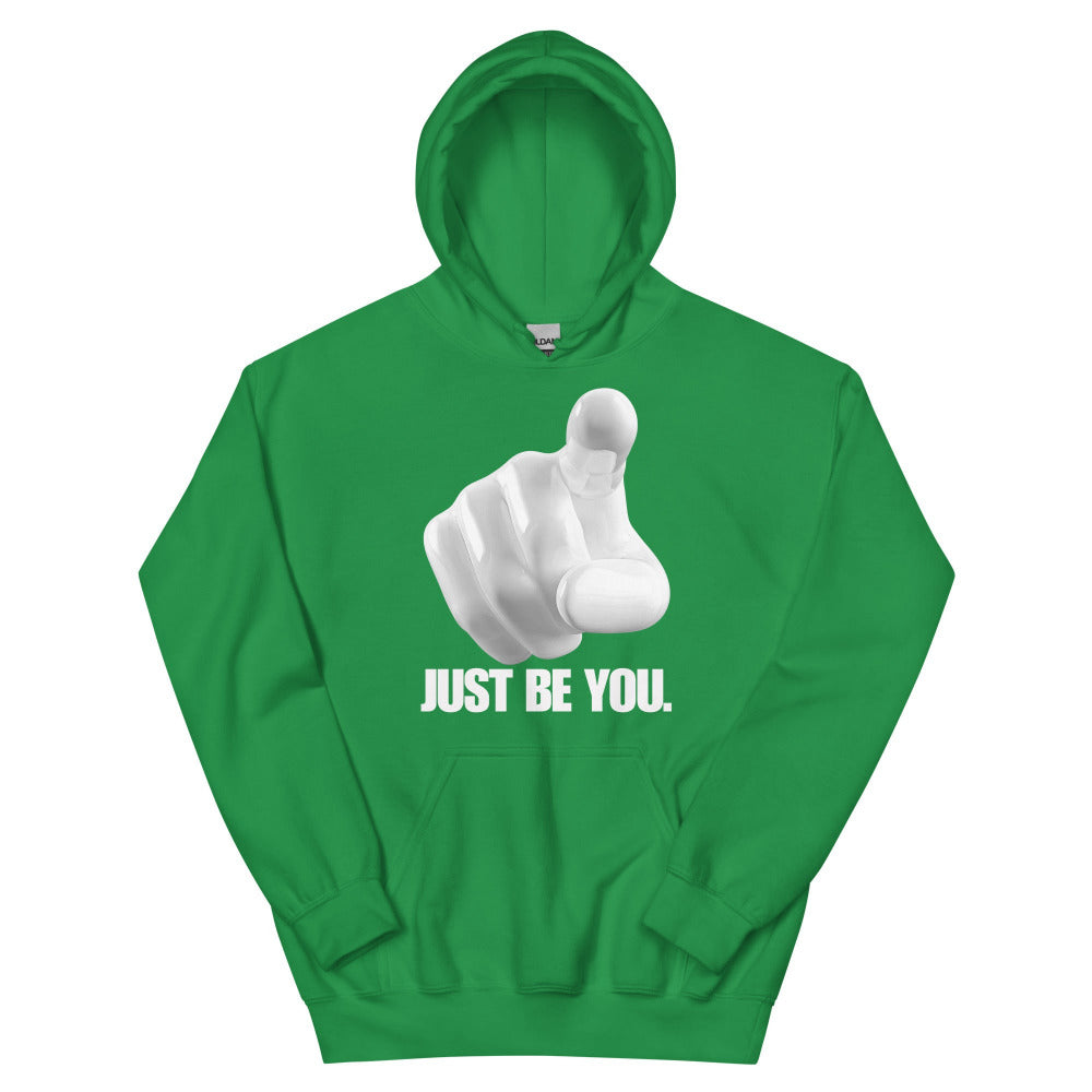 Just Be You Hoodie - Irish Green Color - https://ascensionemporium.net