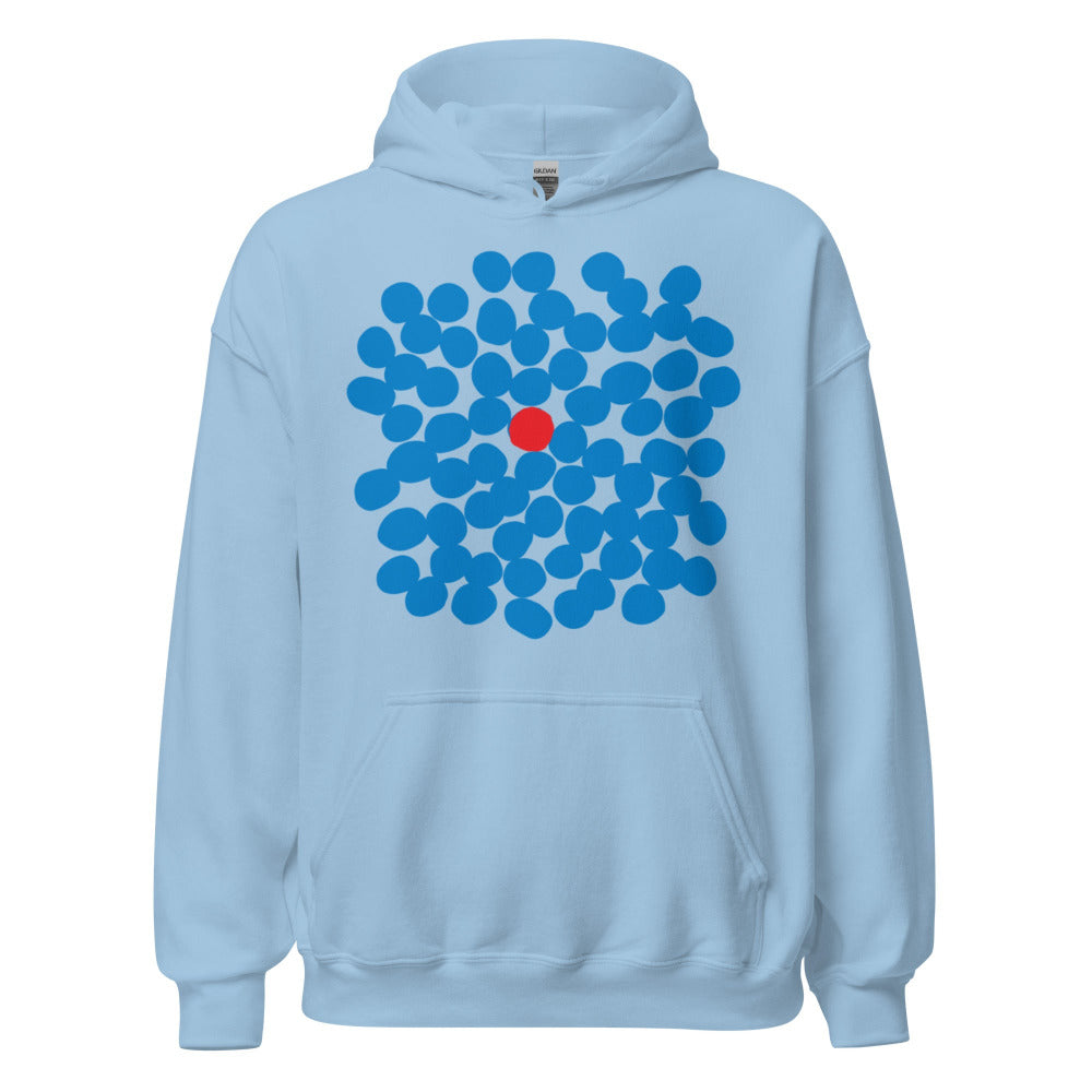 Red Pilled Hoodie - Light Blue Color