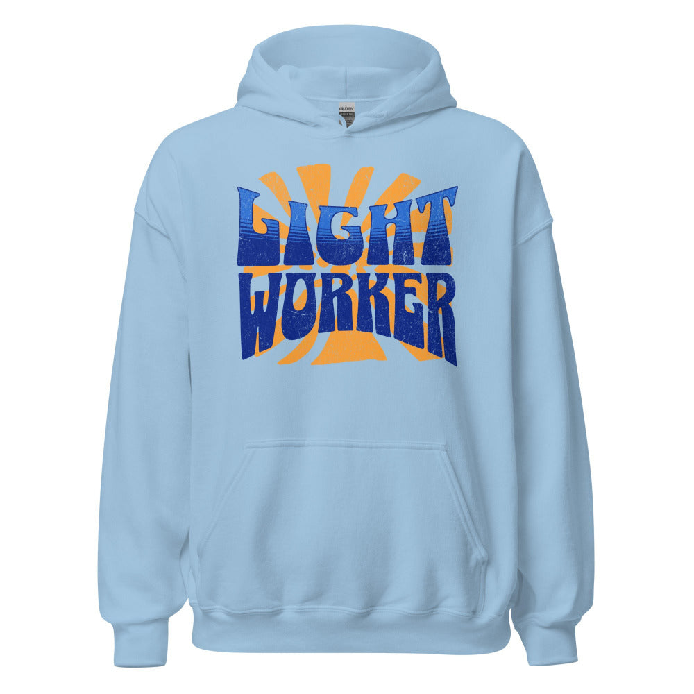 Light Worker Hoodie - Light Blue Color