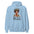 I'm Too Busy Protecting My Peace Hoodie - Light Blue Color