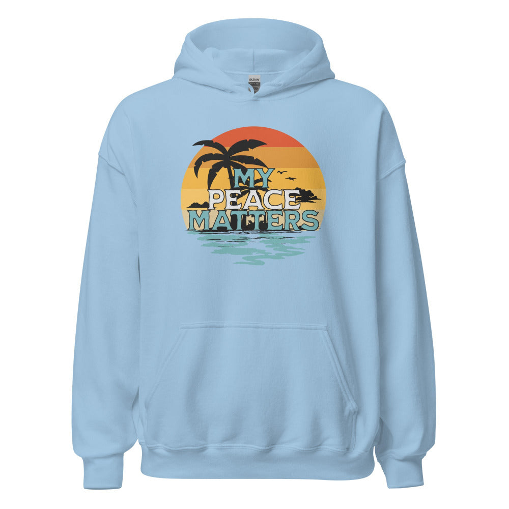 My Peace Matters Hoodie- Light Blue Color - https://ascensionemporium.net