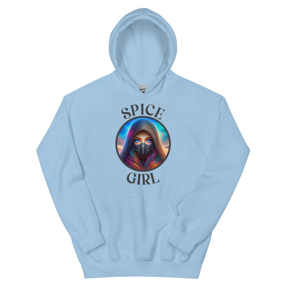Spice Girl Hoodie - Light Blue Color - https://ascensionemporium.net
