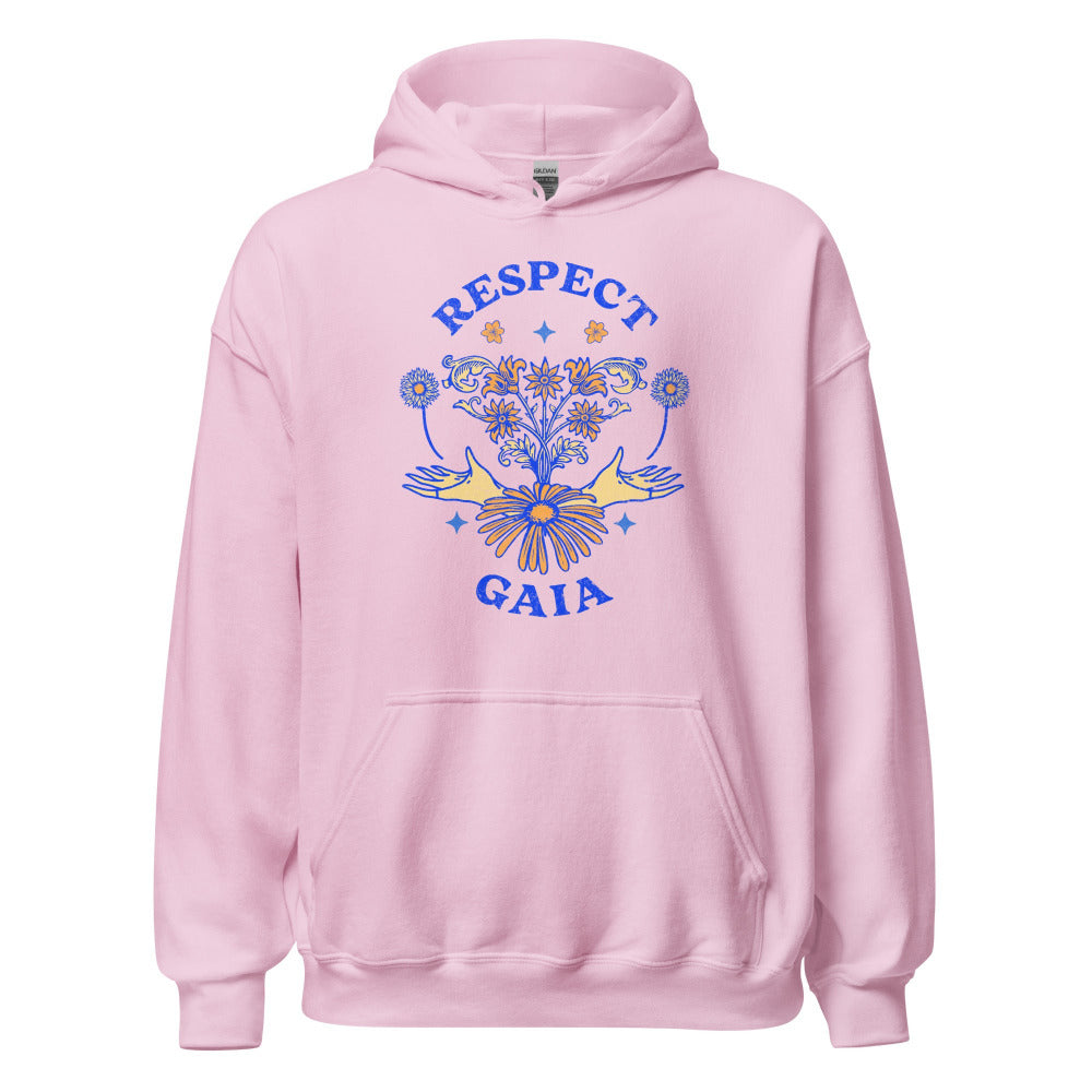 Respect Gaia Hoodie - Light Pink Color
