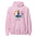 Breathe Yoga Meditation Hoodie - Flower Mandala - Light Pink Color