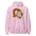 Wherever Attention Goes Energy Flows Hoodie - Light Pink Color