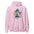 Namaste Yoga Meditation Hoodie - Watercolor Clouds - Light Pink Color