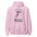 I'm Too Busy Protecting My Peace Hoodie - Light Pink Color
