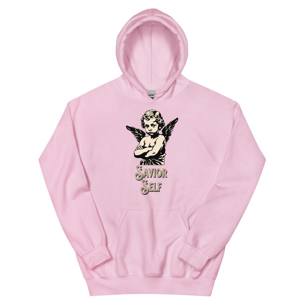 Savior Self Boy Angel Hoodie - Pink Color - https://ascensionemporium.net