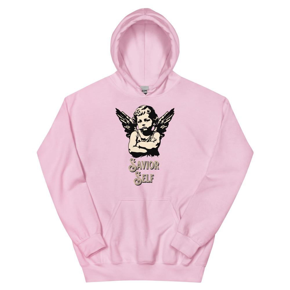 Savior Self Girl Angel Hoodie - Pink Color - https://ascensionemporium.net