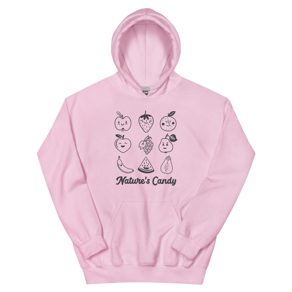 Nature's Candy Hoodie - Light Pink Color - https://ascensionemporium.net