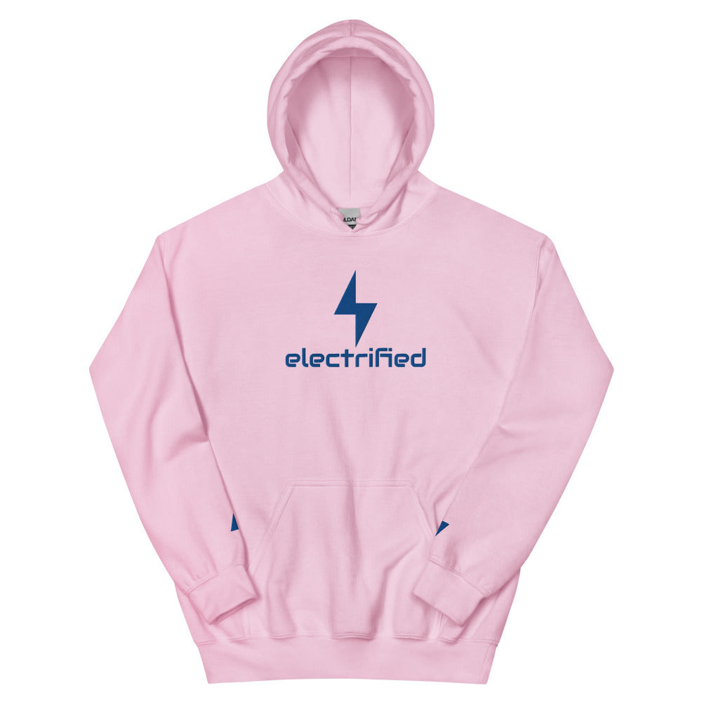 Electrified Embroidered Hoodie - Light Pink Color - https://ascensionemporium.net
