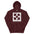 The Only Way Out Is In Hoodie - Maroon Color - https://ascensionemporium.net