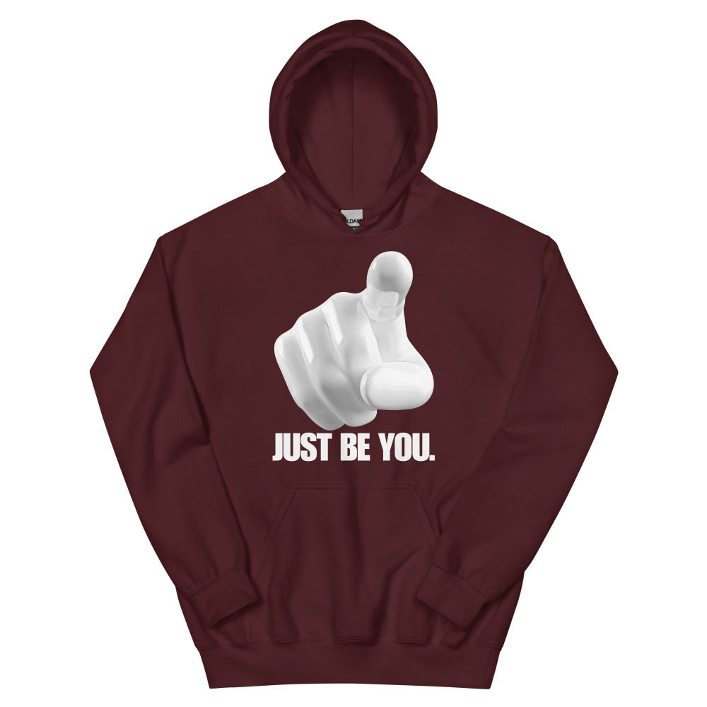 Just Be You Hoodie - Maroon Color - https://ascensionemporium.net