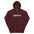 Sagittarius Zodiac Embroidered Hoodie - Maroon Color - https://ascensionemporium.net