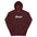 Scorpio Zodiac Embroidered Hoodie - Maroon Color - https://ascensionemporium.net