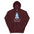 I'd Rather Be Meditating Unicorn Hoodie - Maroon Color - https://ascensionemporium.net