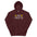 Main Character Embroidered Hoodie - Maroon Color - https://ascensionemporium.net