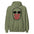 You Think That's Air You're Breathing Now Hoodie - Military Green Color