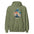 Breathe Watercolor Clouds Hoodie - Military Green Color - https://ascensionemporium.net